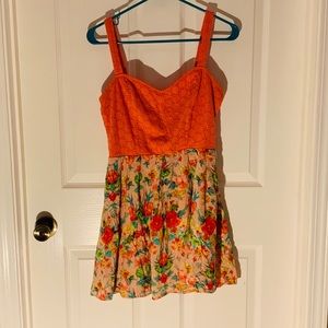 Short Floral Dress